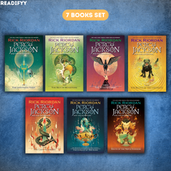 Percy Jackson and the Olympians Series By Rick Riordan (7 Books Set)