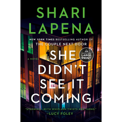 She Didn't See It Coming By Shari Lapena