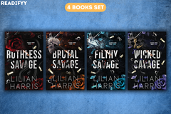 Savage Kings Series By Lilian Harris (4 Books Set)