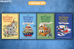 The Mysterious Benedict Society Series By Trenton Lee Stewart (4 Books Set)