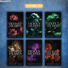 Dark Hearts Series By Jagger Cole (6 Books Set)