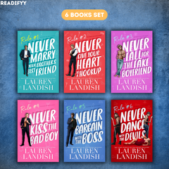 Never Say Never Series By Lauren Landish (6 Books Set)