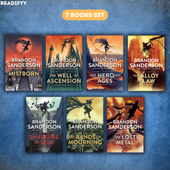 The Mistborn Saga Series By Brandon Sanderson (7 Books Set)