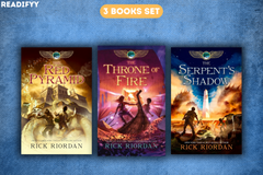 The Kane Chronicles Series By Rick Riordan (3 Books Set)