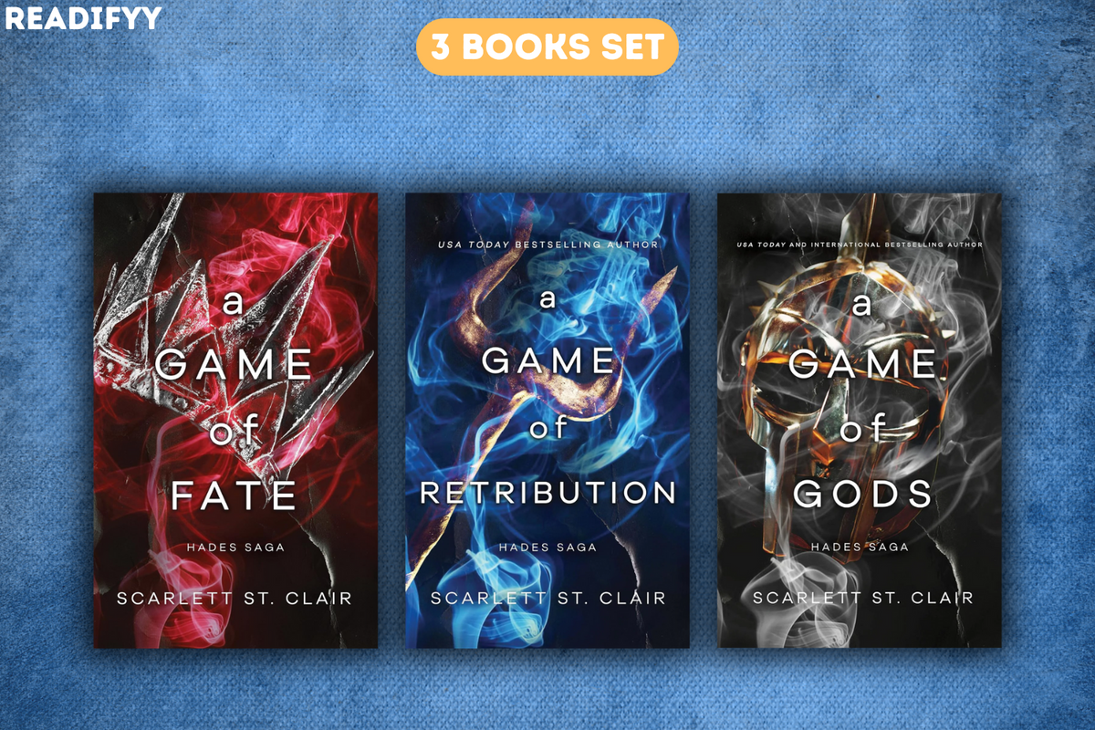 Hades Saga Series By Scarlett St. Clair (3 Books Set)