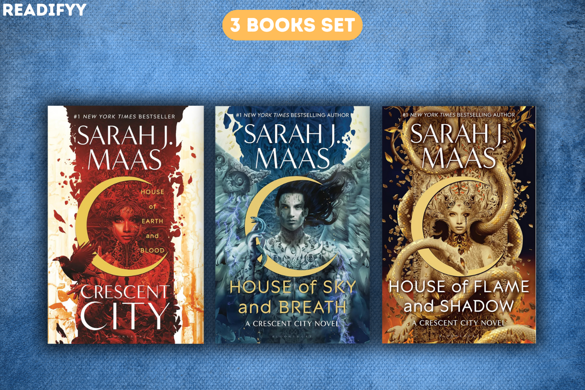 Crescent City Series By Sarah J. Maas (3 Books Set)