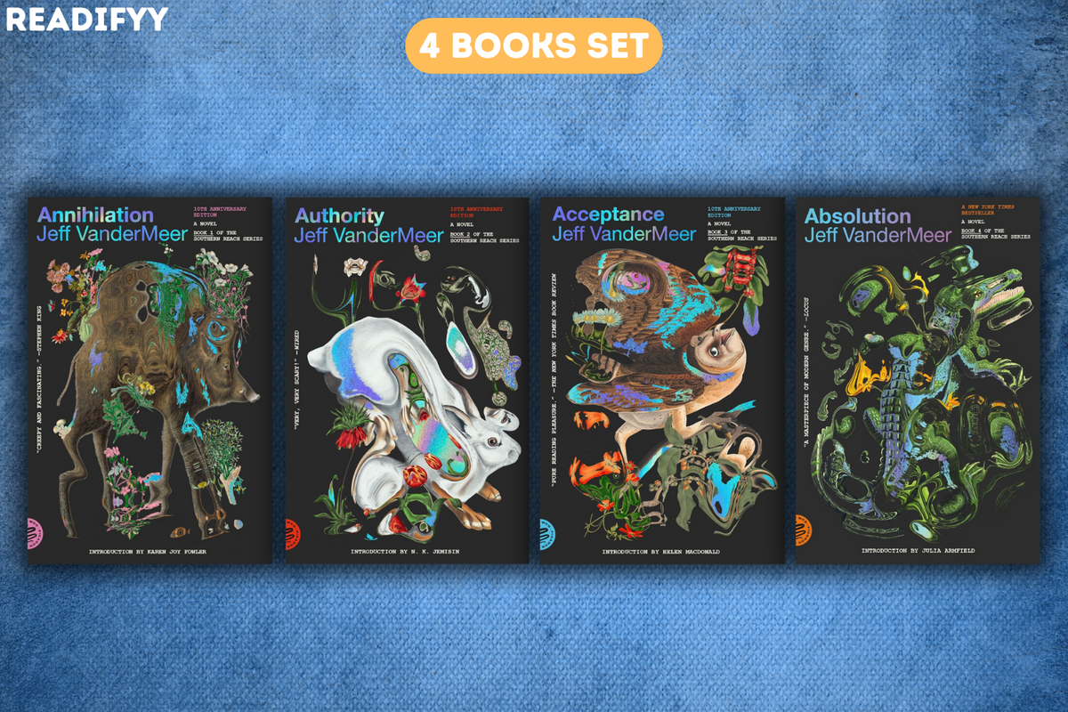 Southern Reach Series By Jeff VanderMeer (4 Books Set)
