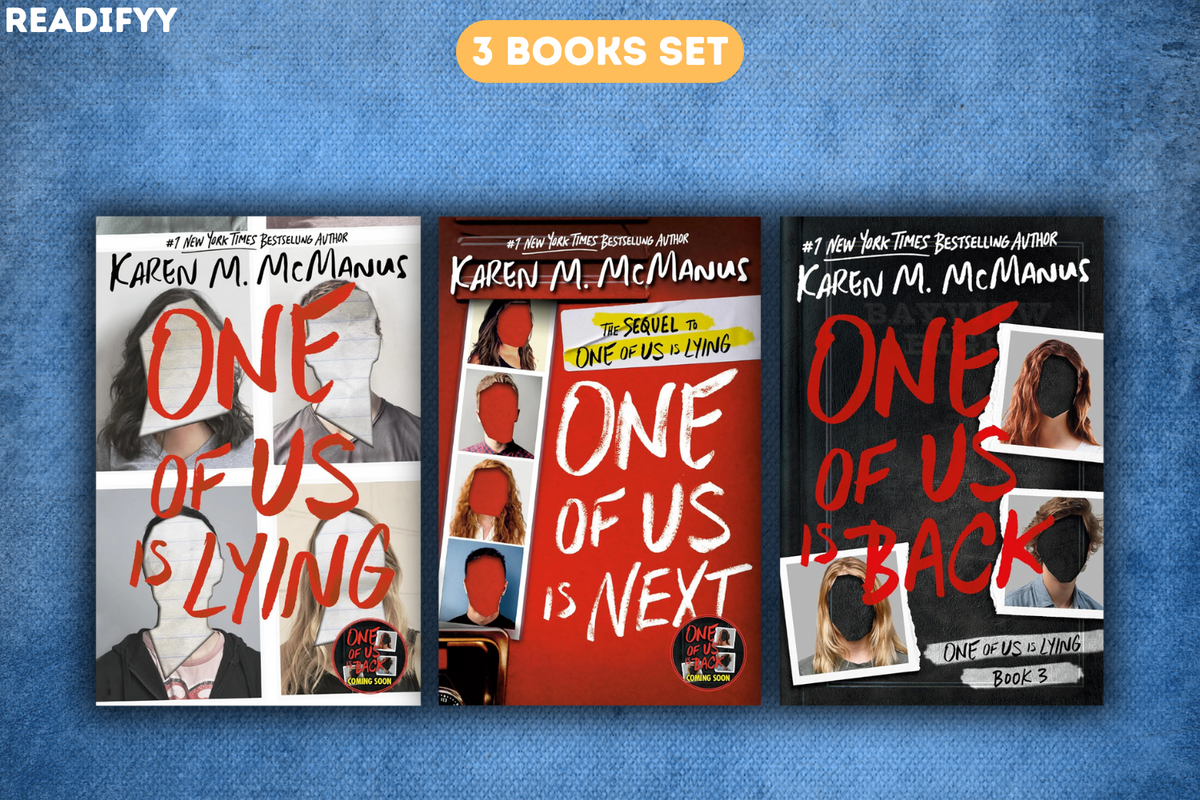 One of Us Is Lying Series By Karen M. McManus (3 Books Set)