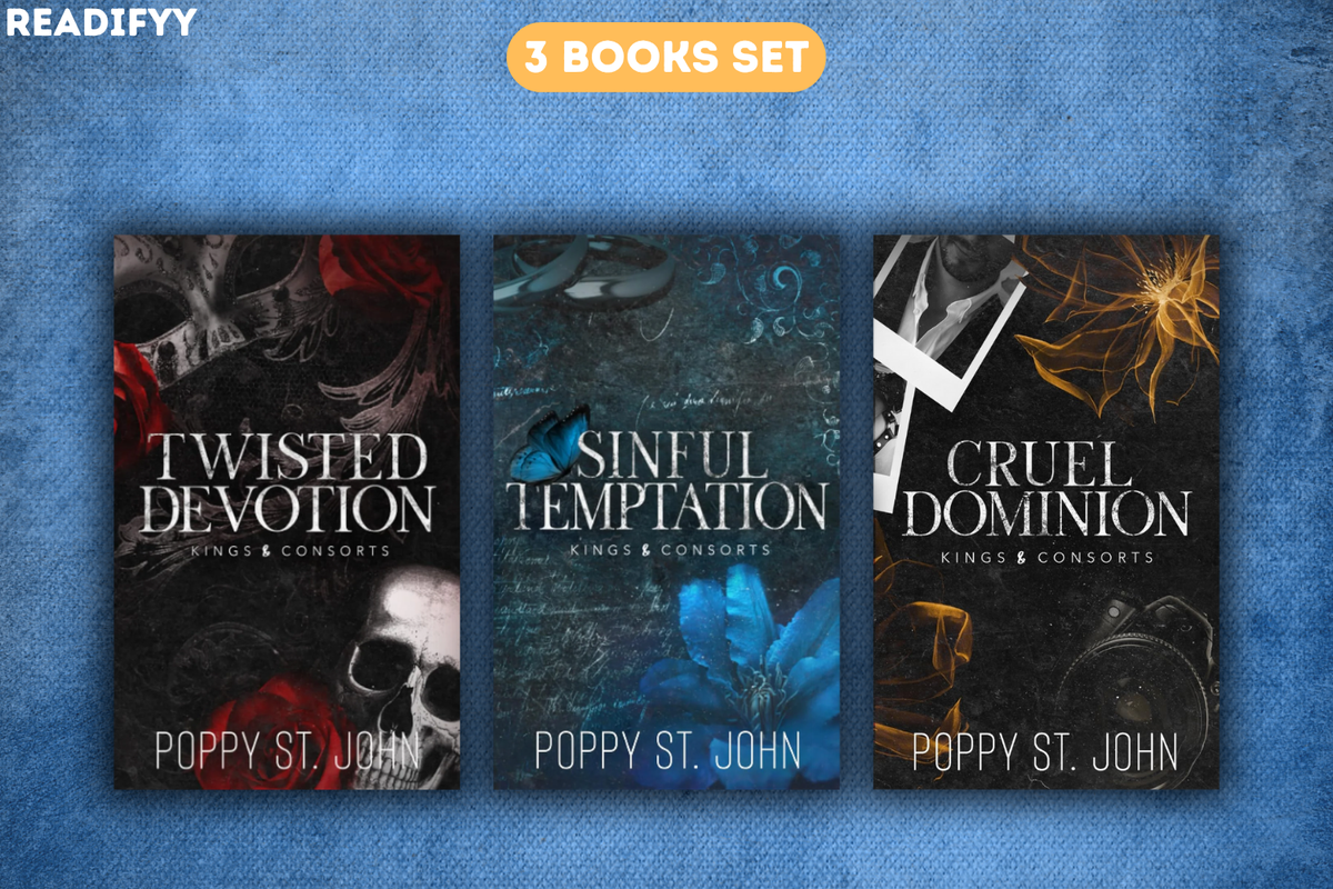 Kings & Consorts Series By Poppy St. John (3 Books Set)