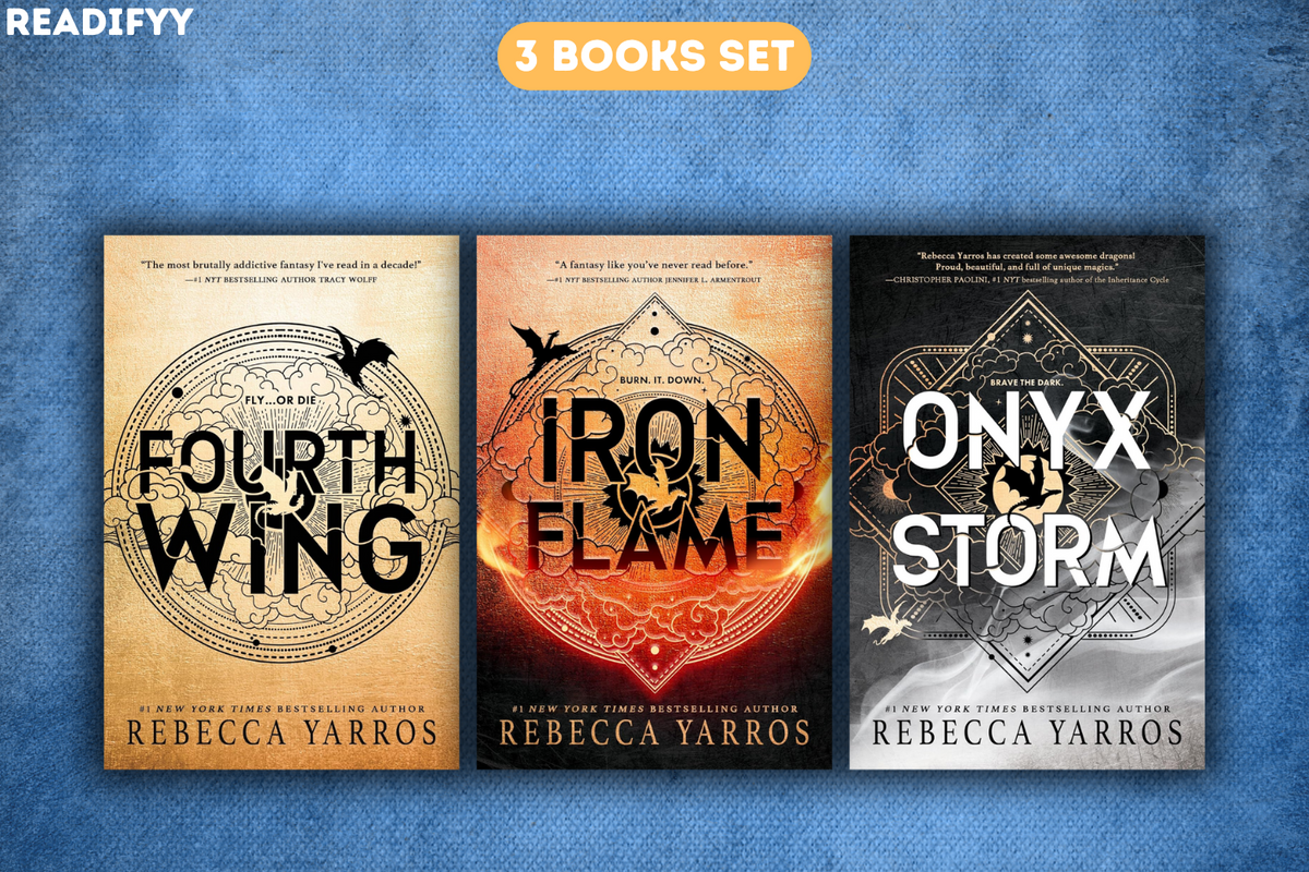 The Empyrean Series By Rebecca Yarros (3 Books Set)