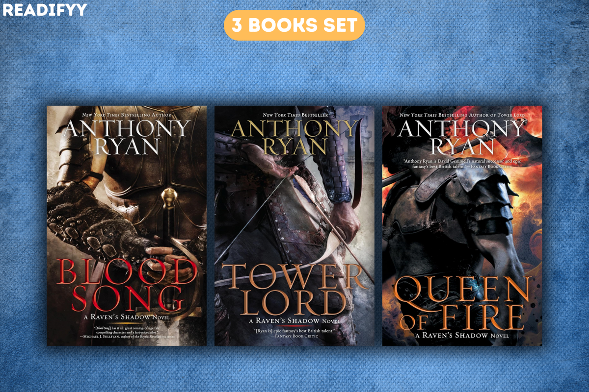 Raven's Shadow Series By Anthony Ryan (3 Books Set)