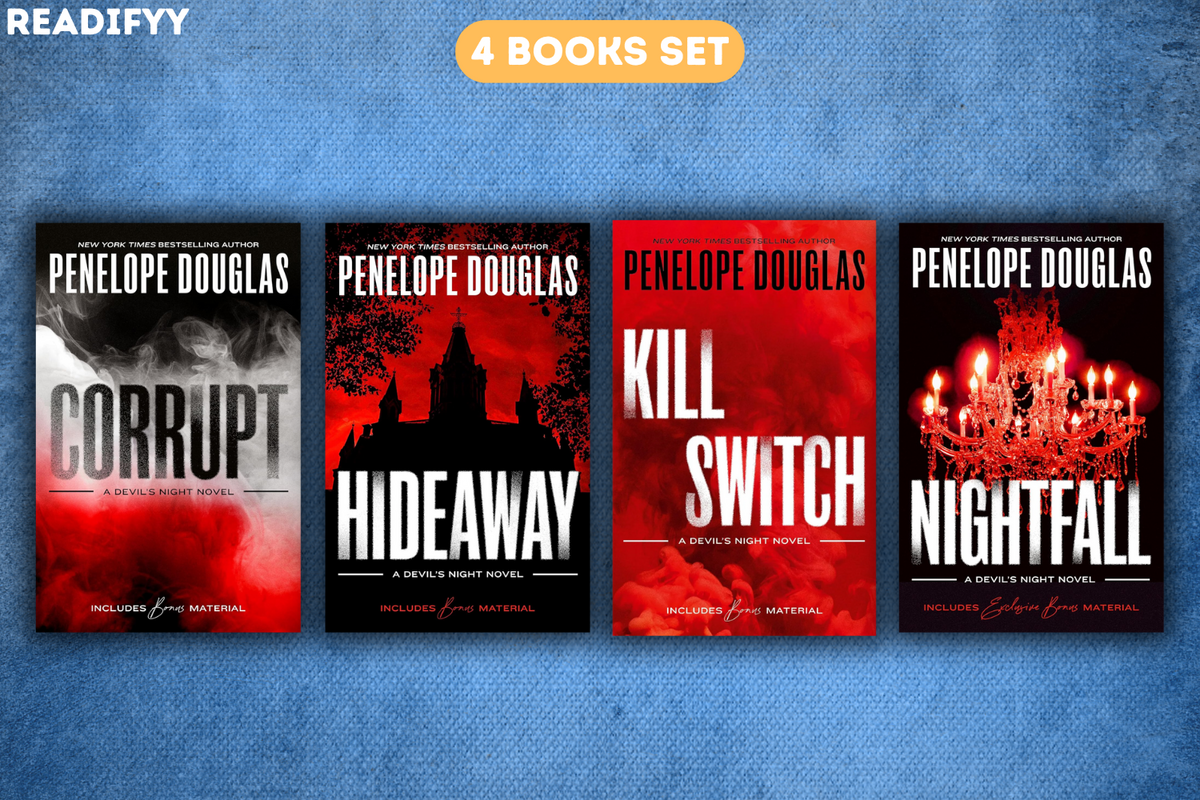 Devil's Night Series By Penelope Douglas (4 Books Set)