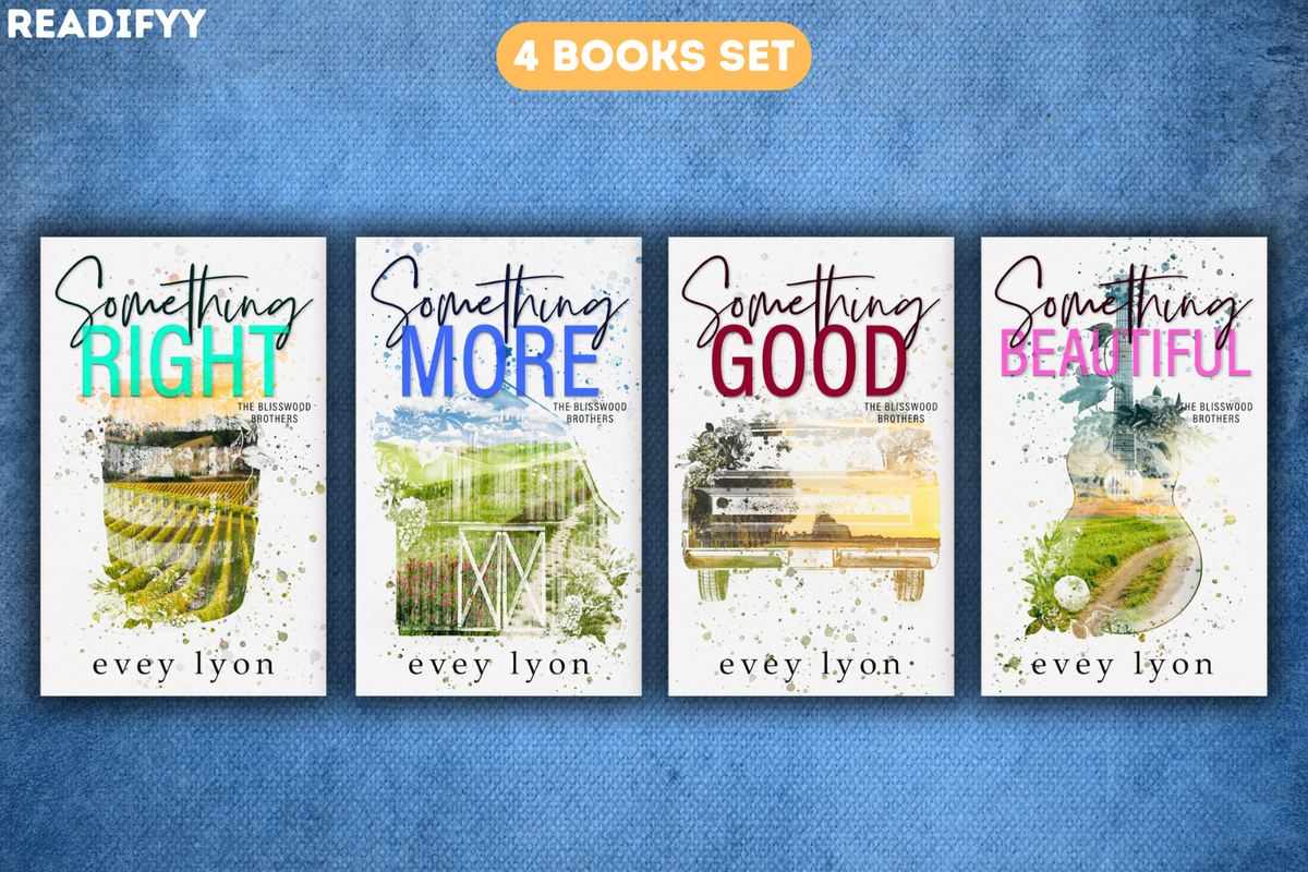 Blisswood Brothers Series By Evey Lyon (4 Books Set)