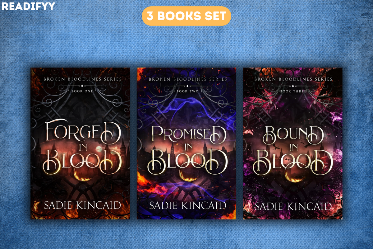 Broken Bloodlines Series By Sadie Kincaid (3 Books Set)