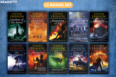 Malazan Book of the Fallen Series By Steven Erikson (10 Books Set)