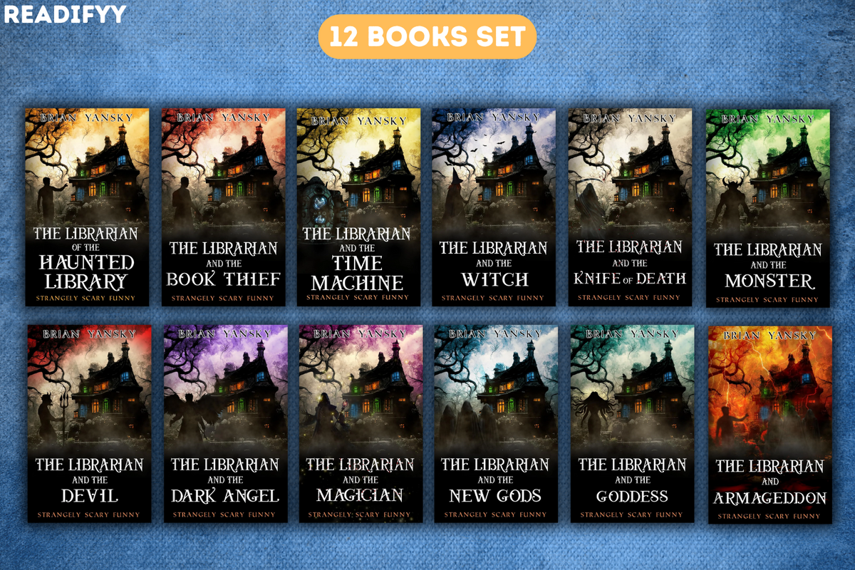 Strangely Scary Funny Series By Brian Yansky (12 Books Set)