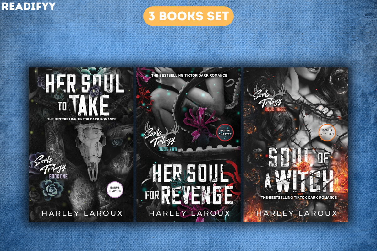 Souls Trilogy Series By Harley Laroux (3 Books Set)