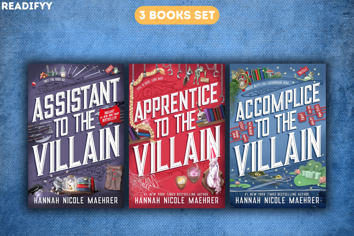 Assistant to the Villain Series By Hannah Nicole Maehrer (3 Books Set)