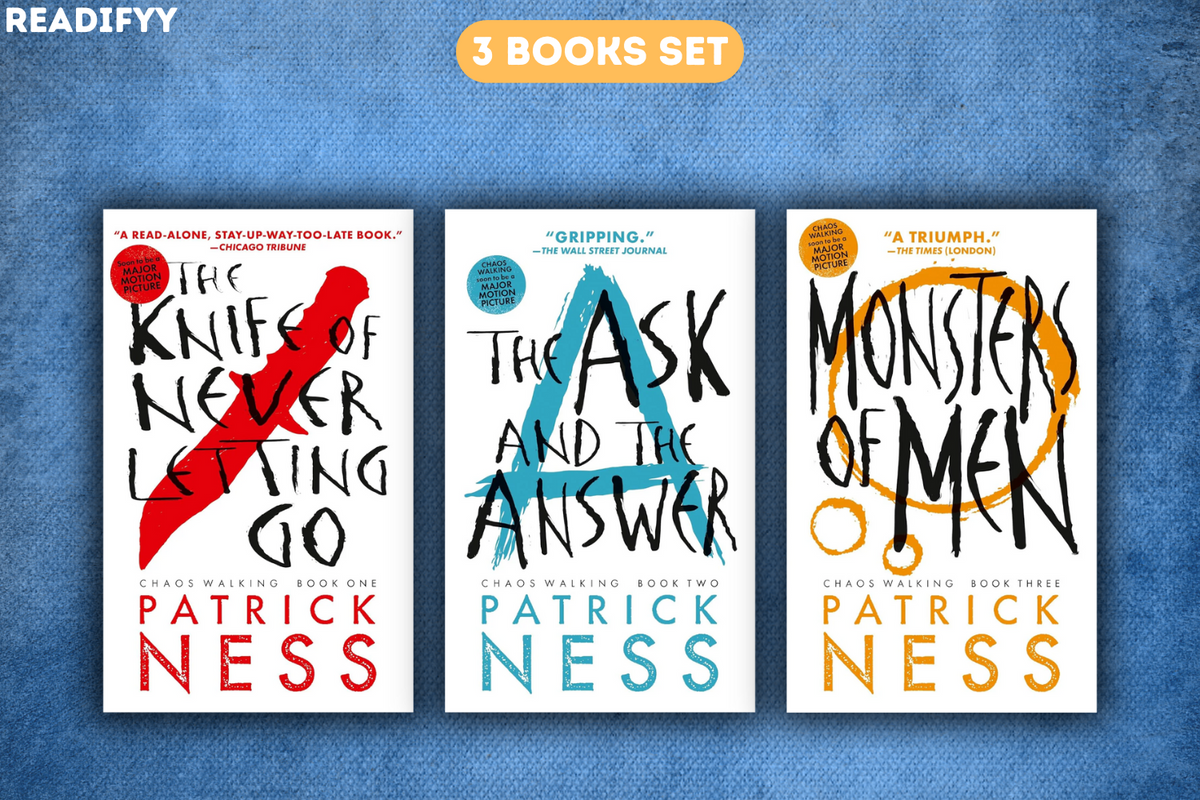 Chaos Walking Series By Patrick Ness (3 Books Set)