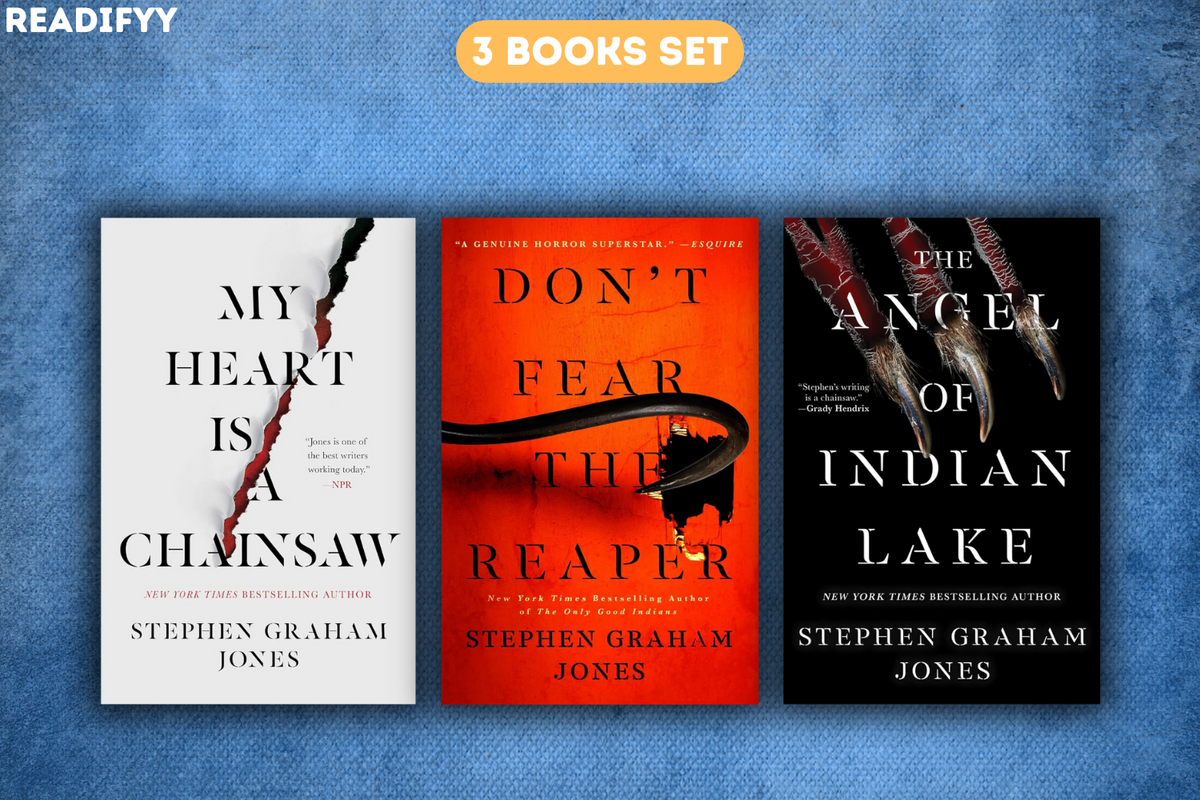 The Indian Lake Trilogy Series By Stephen Graham Jones (3 Books Set)