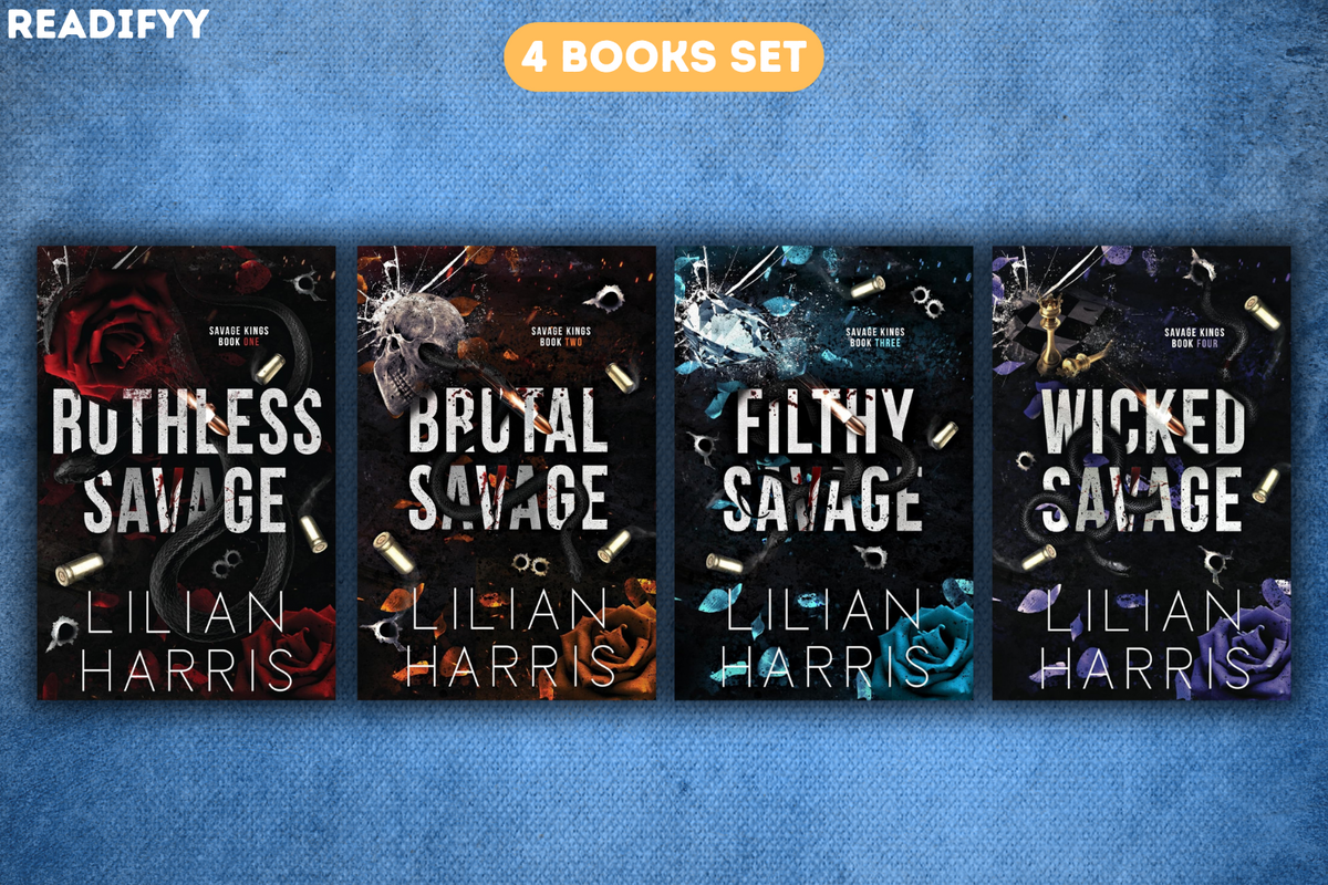 Savage Kings Series By Lilian Harris (4 Books Set)