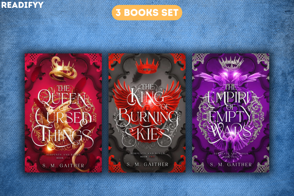 The Serpents and Kings Trilogy Series By S.M. Gaither (3 Books Set)