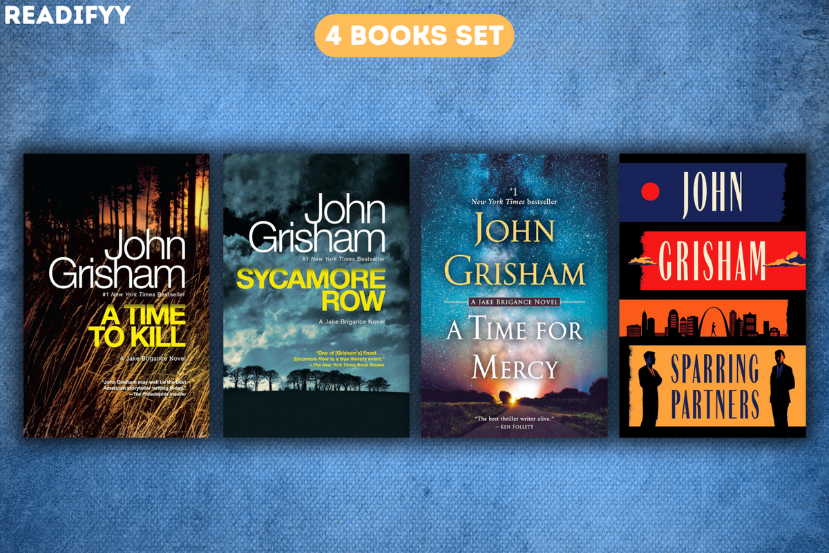 Jake Brigance Series By John Grisham (4 Books Set)
