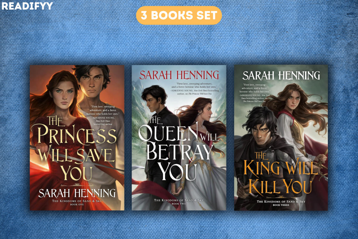 Kingdoms of Sand & Sky Series By Sarah Henning (3 Books Set)