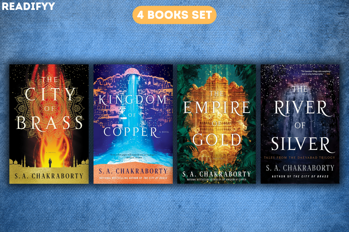 The Daevabad Trilogy Series By S.A. Chakraborty (4 Books Set)