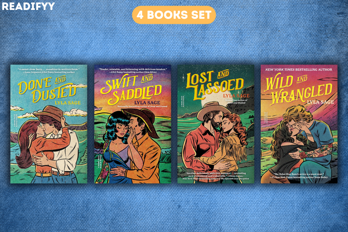 Rebel Blue Ranch Series By Lyla Sage (4 Books Set)