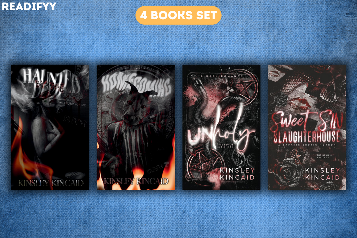 The Devil's Society Series By Kinsley Kincaid (4 Books Set)