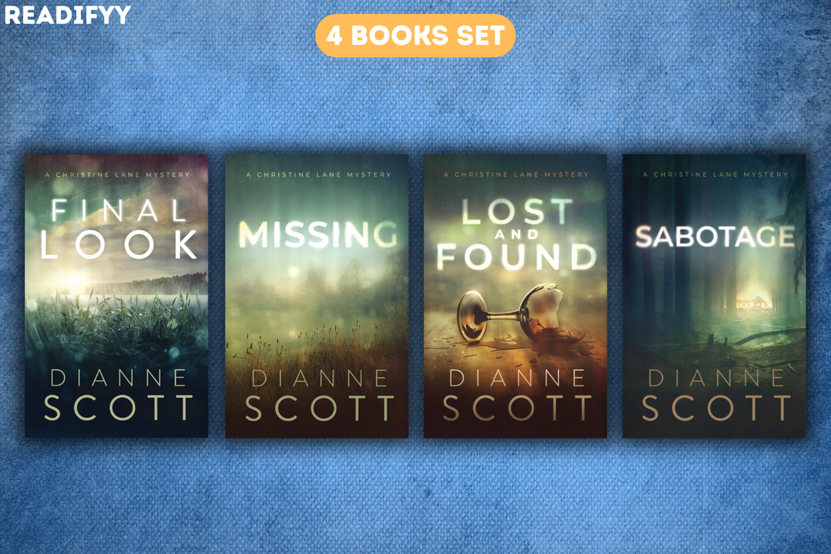 A Christine Lane Mystery Series By Dianne Scott (4 Books Set)