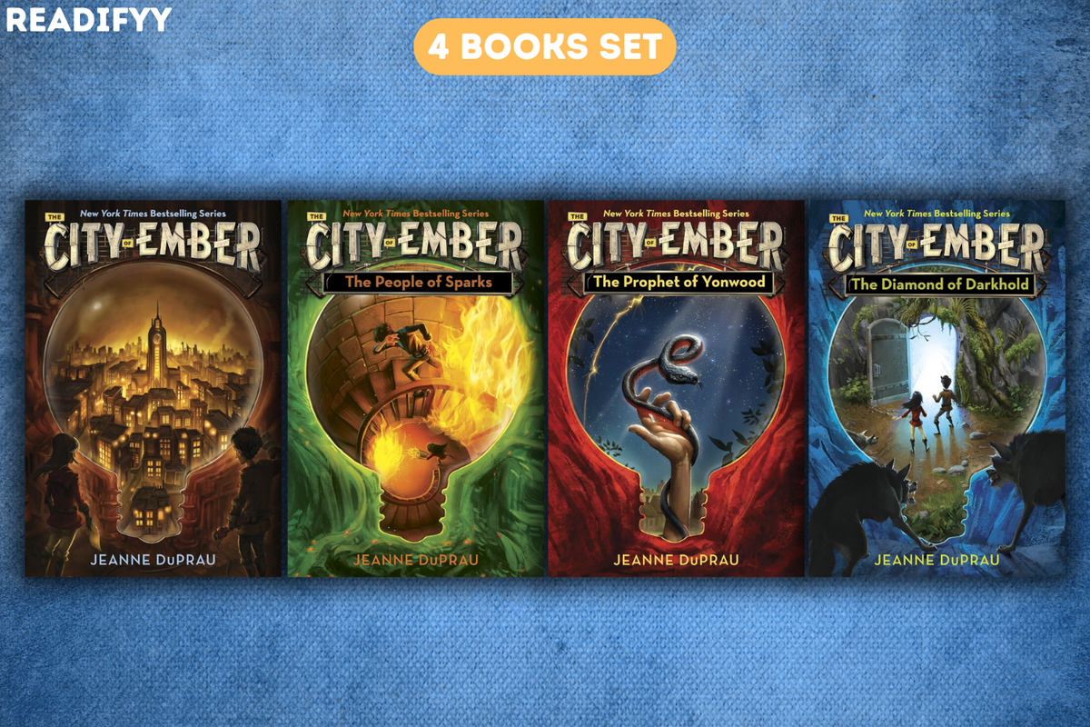 Book of Ember Series By Jeanne DuPrau (4 Books Set)