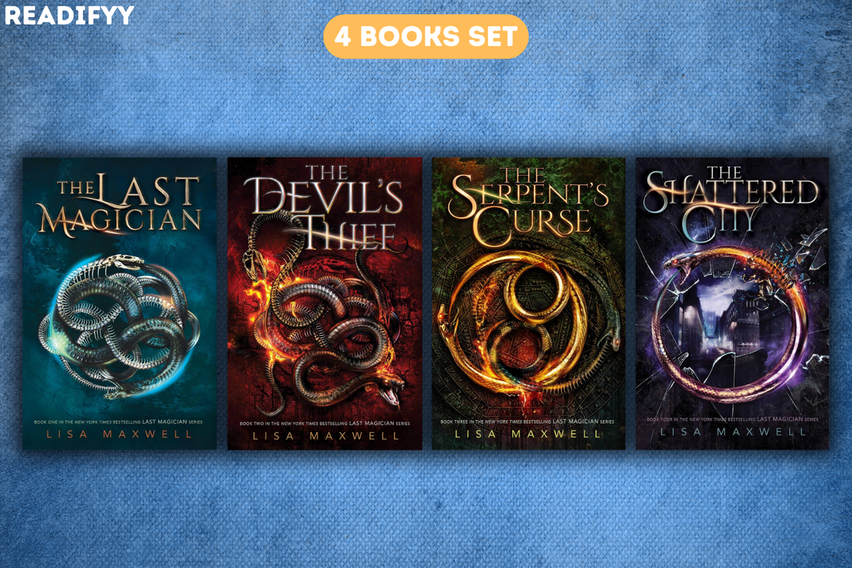 The Last Magician Series By Lisa Maxwell (4 Books Set)