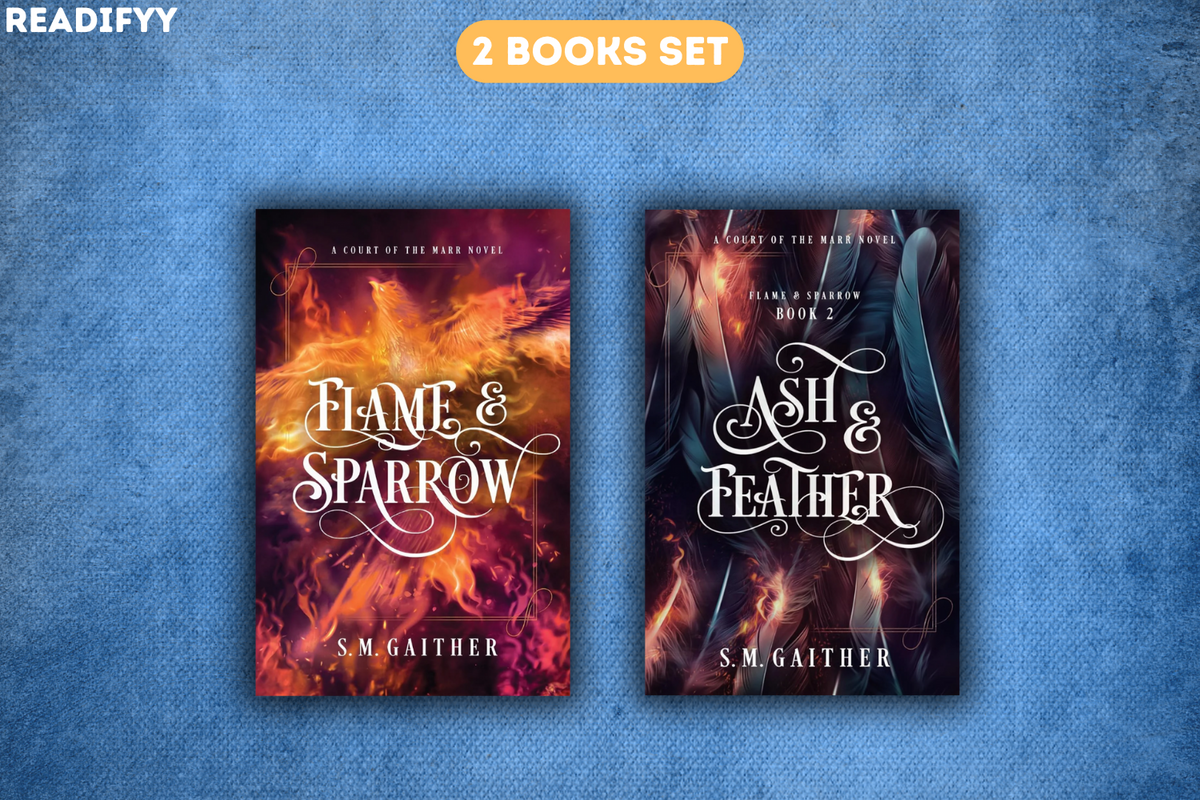 Flame and Sparrow Duology Series By S.M. Gaither (2 Books Set)