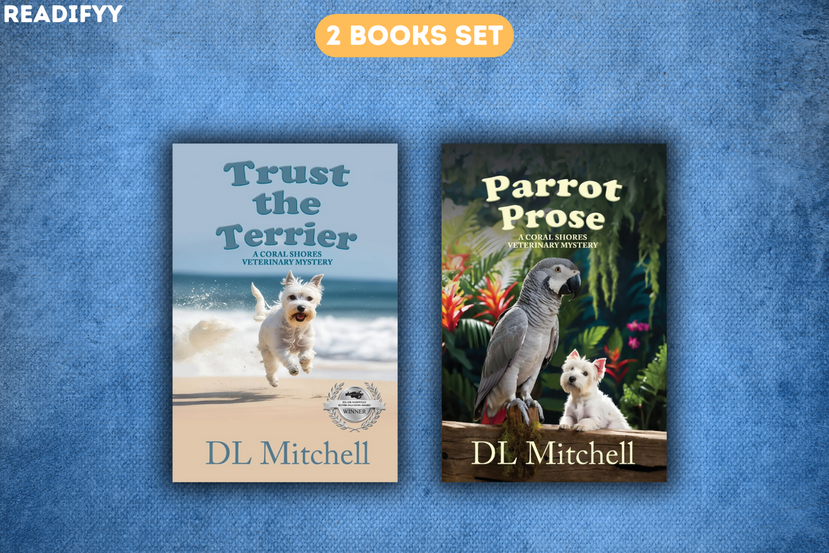 Coral Shores Veterinary Mystery Series By D.L. Mitchell (2 Books Set)