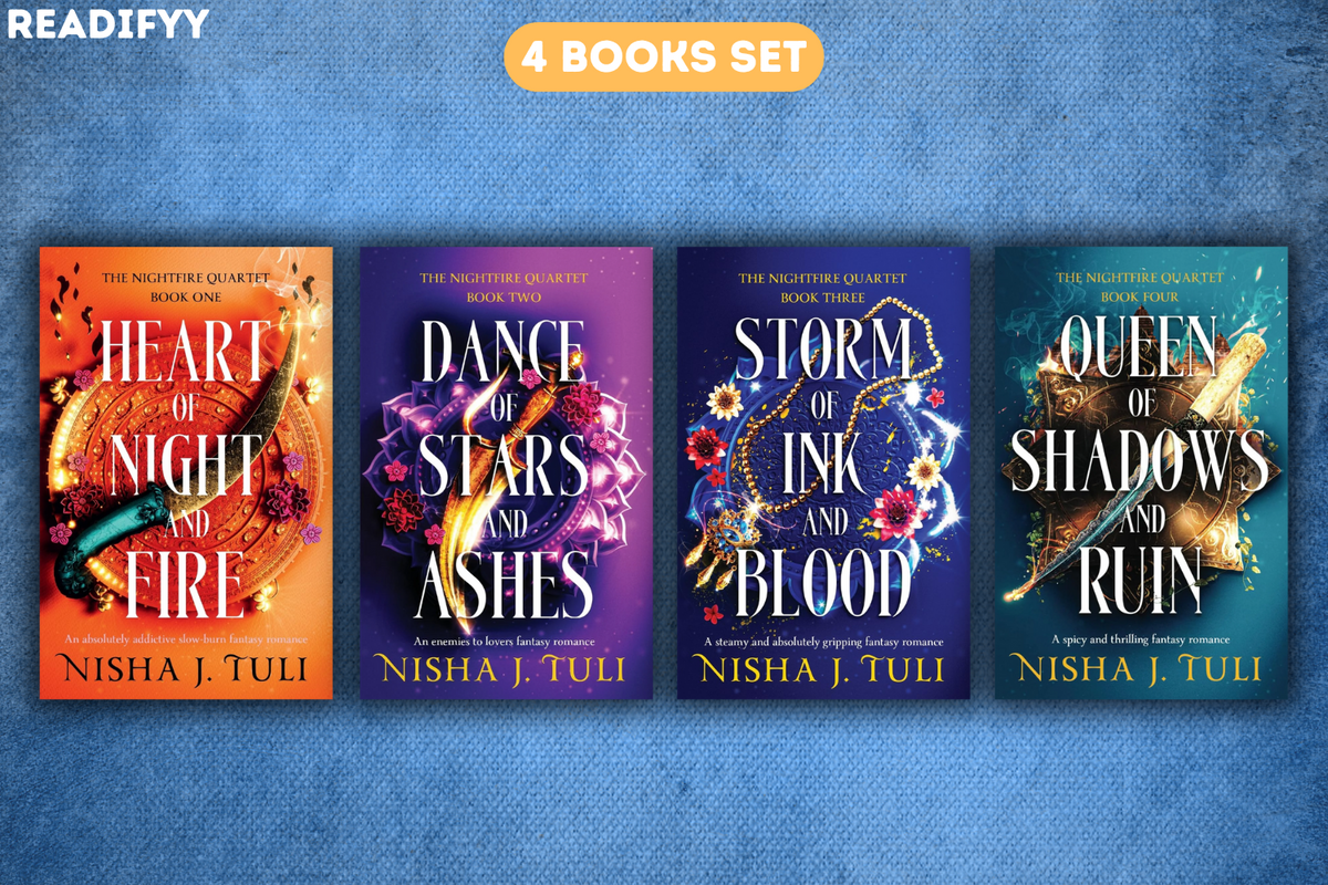 The Nightfire Quartet Series By Nisha J. Tuli (4 Books Set)