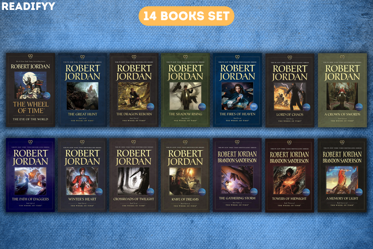 The Wheel of Time Series By Robert Jordan (14 Books Set)