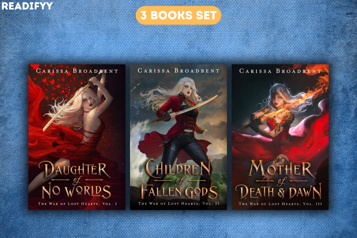 The War of Lost Hearts Series By Carissa Broadbent (3 Books Set)
