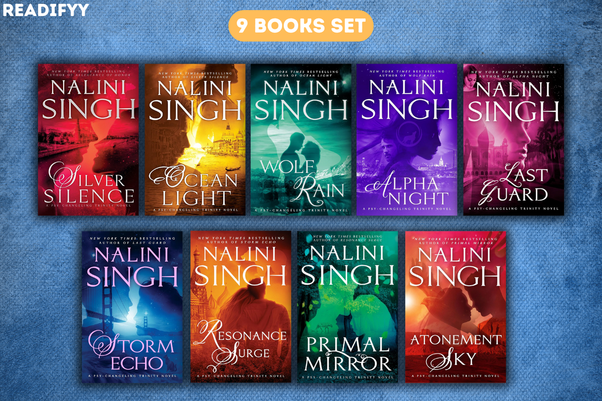 Psy-Changeling Trinity Series By Nalini Singh (9 Books Set)