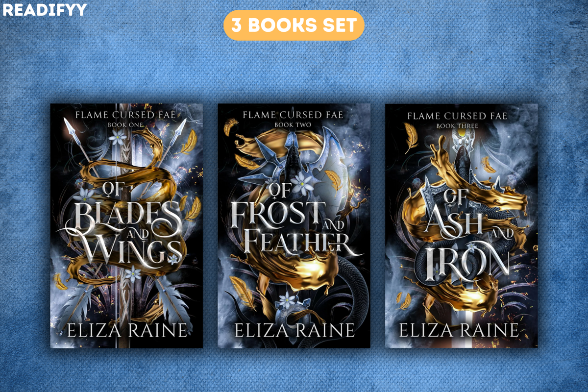 Flame Cursed Fae Series By Eliza Raine (3 Books Set)