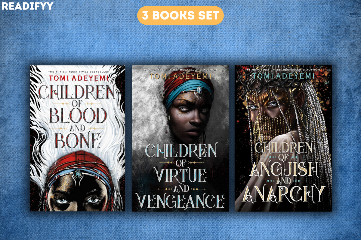 Legacy of Orïsha Series By Tomi Adeyemi(3 Books Set)