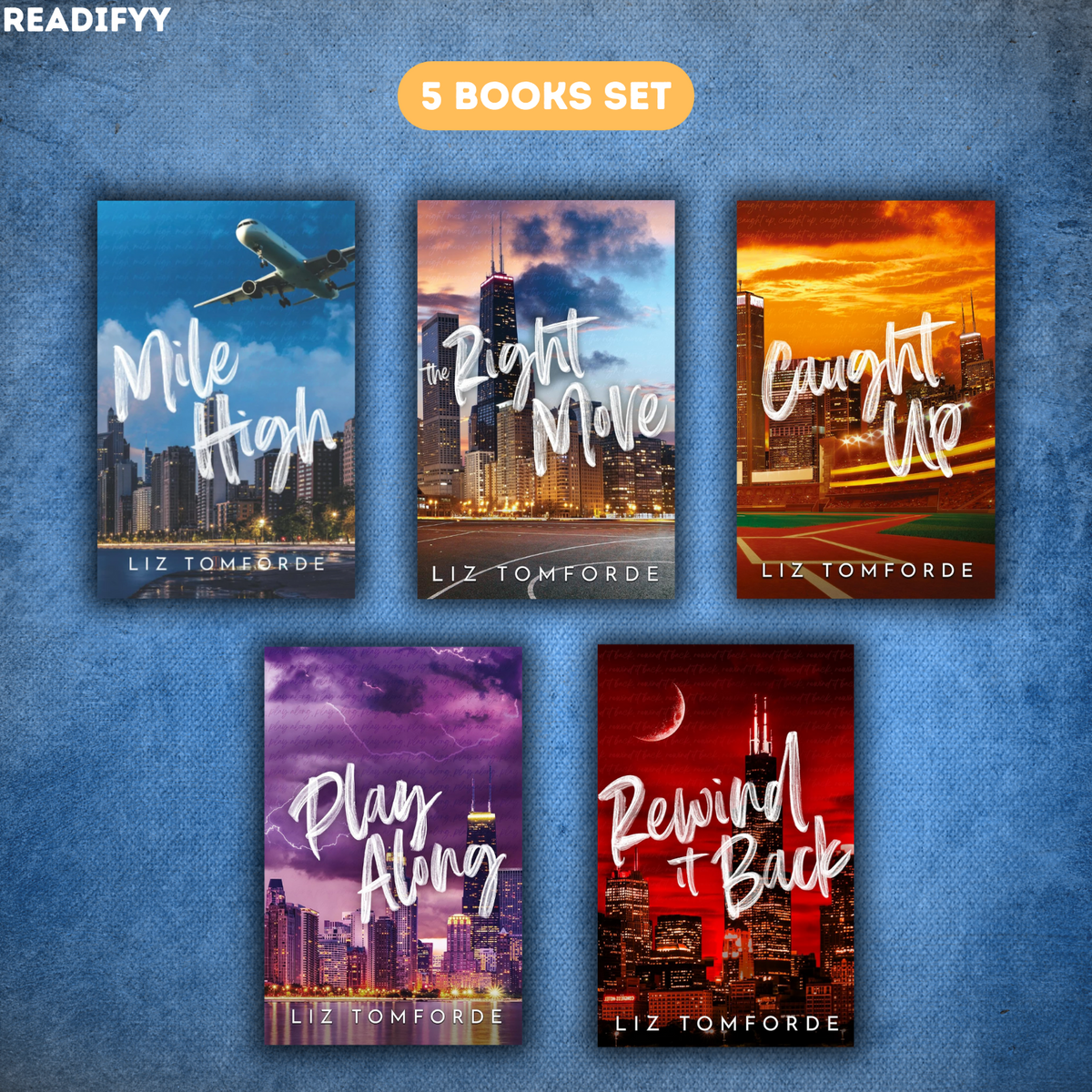 Windy City Series By Liz Tomforde (5 Books Set)