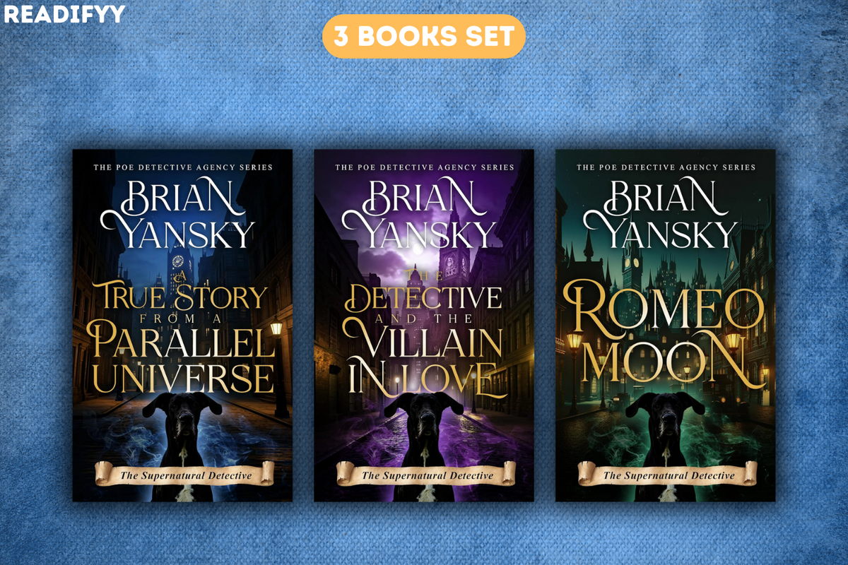 The Poe Detective Agency Series By Brian Yansky (3 Books Set)