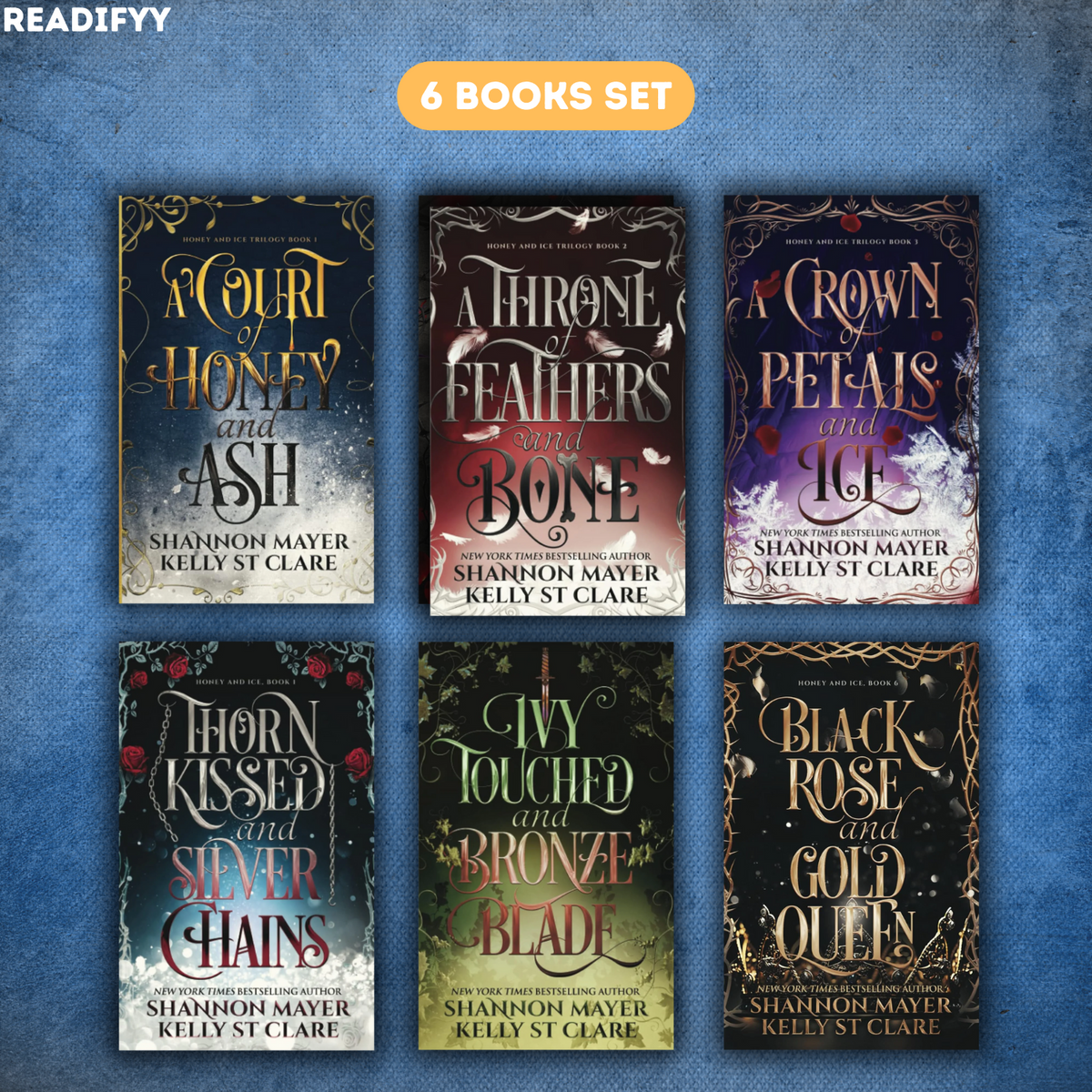 Honey and Ice Series By Shannon Mayer (6 Books Set)