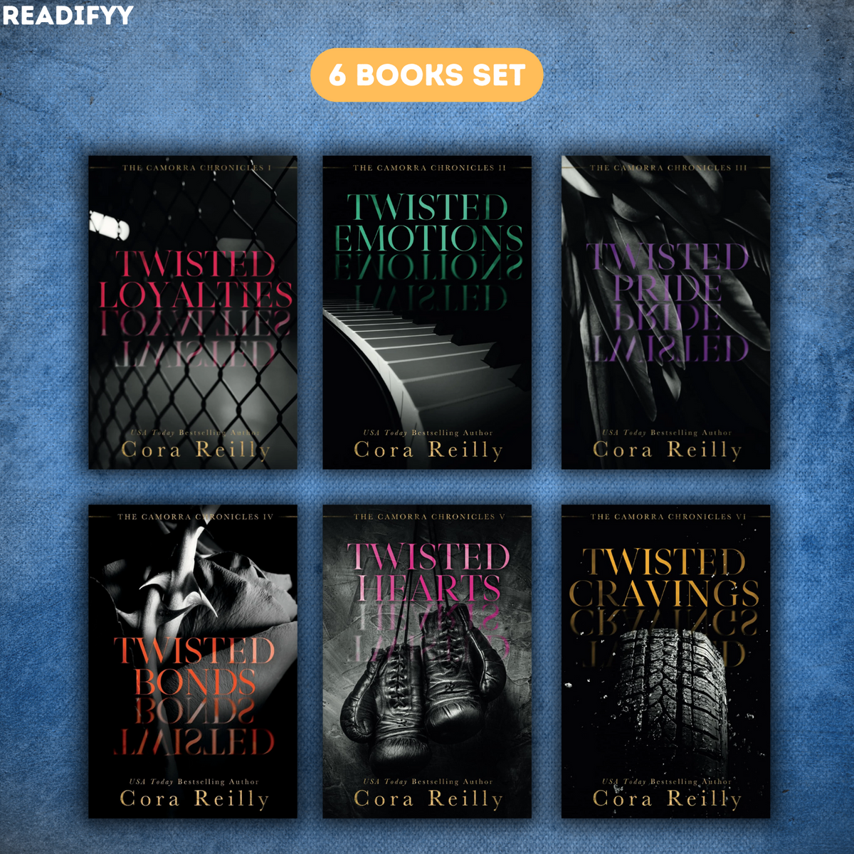 The Camorra Chronicles Series By Cora Reilly (6 Books Set)