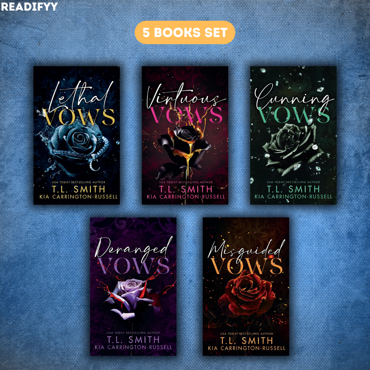 Lethal Vows Series By T.L. Smith (5 Books Set)