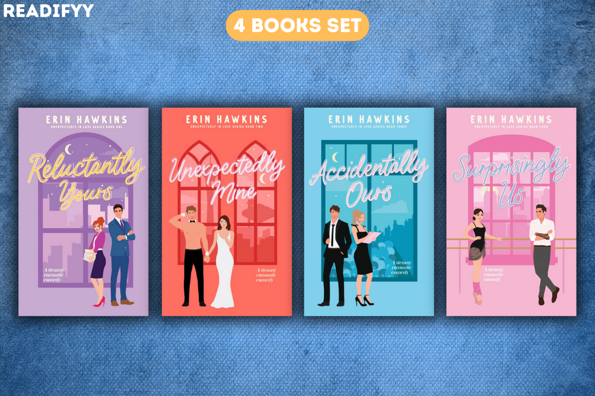 Unexpectedly in Love Series By Erin Hawkins (4 Books Set)