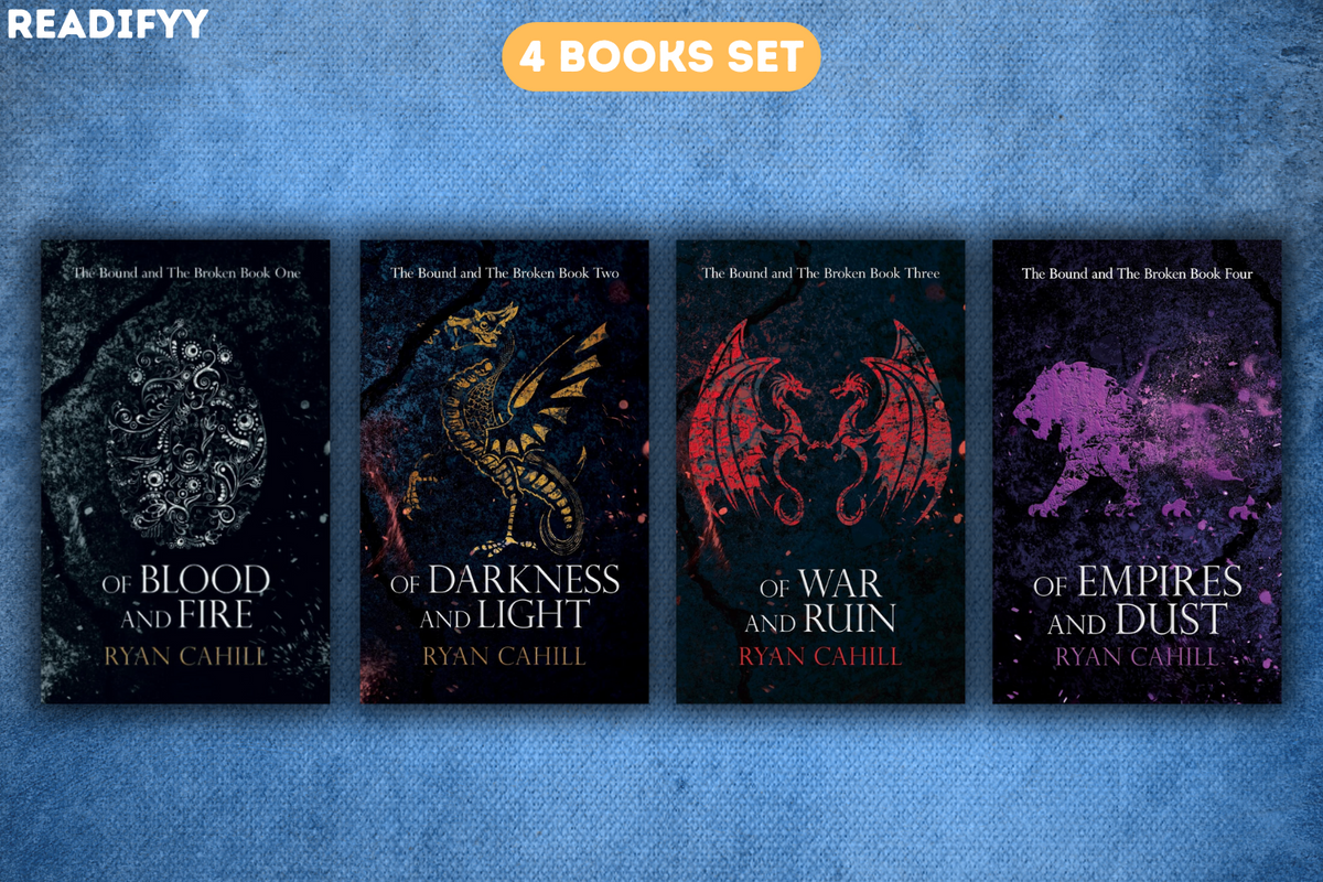 The Bound and the Broken Series By Ryan Cahill (4 Books Set)