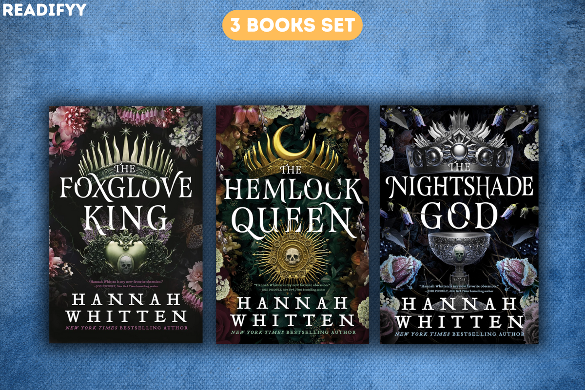 The Nightshade Crown Series By Hannah F. Whitten (3 Books Set)